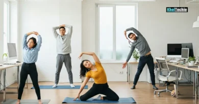 Desk Stretches for Office Workers