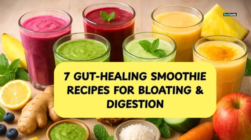 7 Gut-Healing Smoothie Recipes For Bloating & Digestion