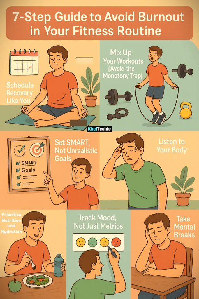 7-Step Guide to Avoid Burnout in Your Fitness Routine