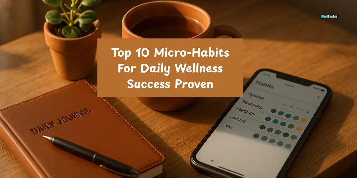 Top 10 Micro-Habits For Daily Wellness Success Proven