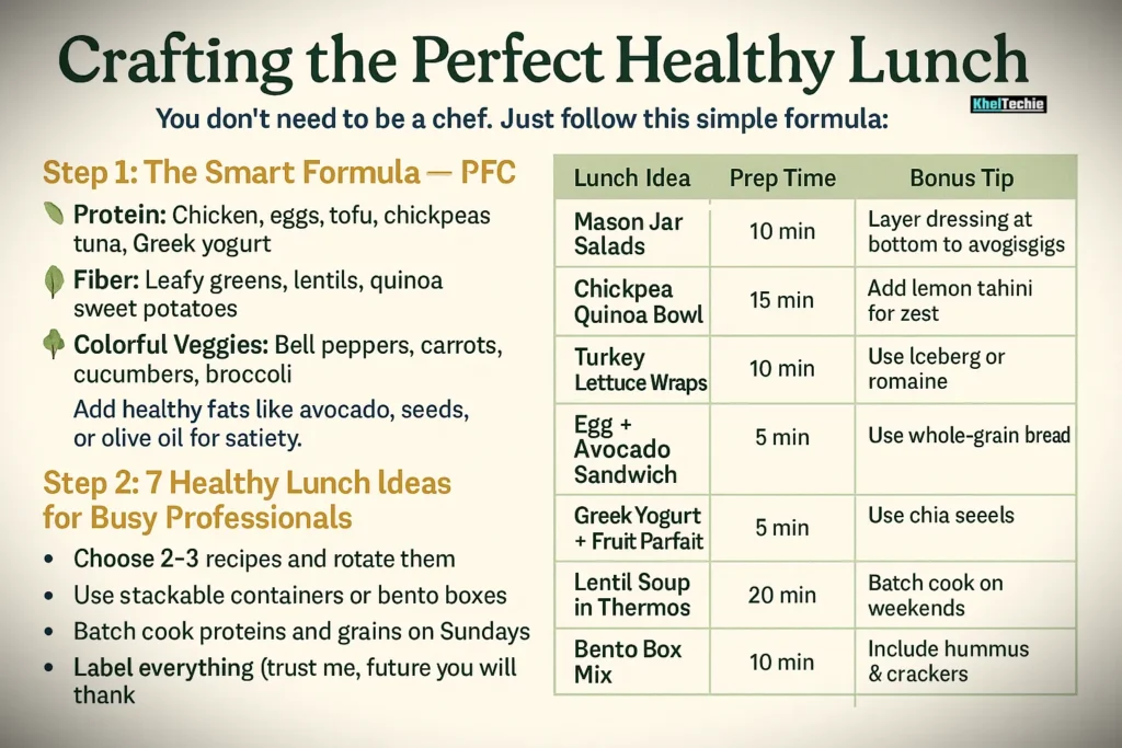 Crafting the Perfect Healthy Lunch