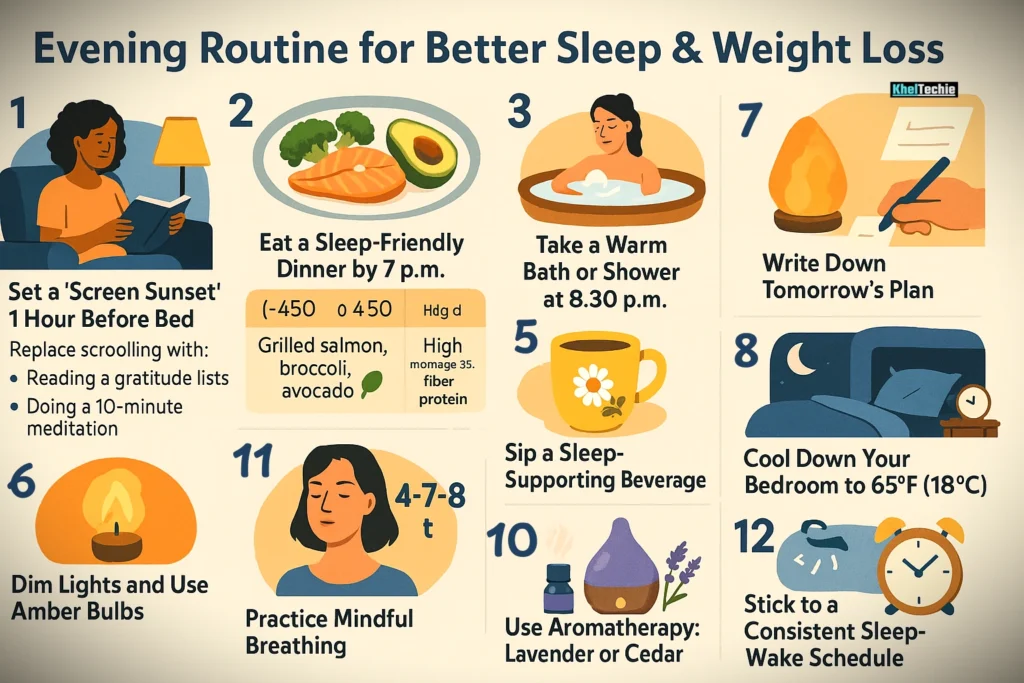 Delightful Evening Routine for Better Sleep & Weight Loss that Everyone Should Follow