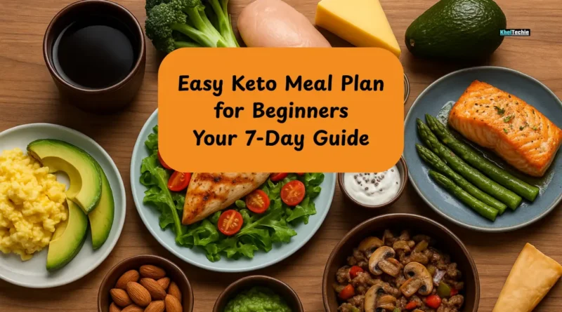 Easy Keto Meal Plan for Beginners Your 7-Day Guide