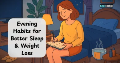Evening Habits for Better Sleep and Weight Loss