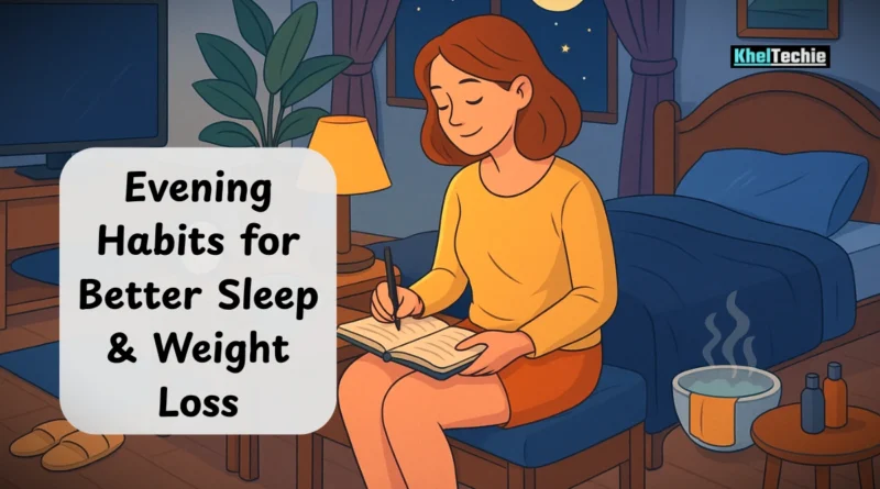 Evening Habits for Better Sleep and Weight Loss