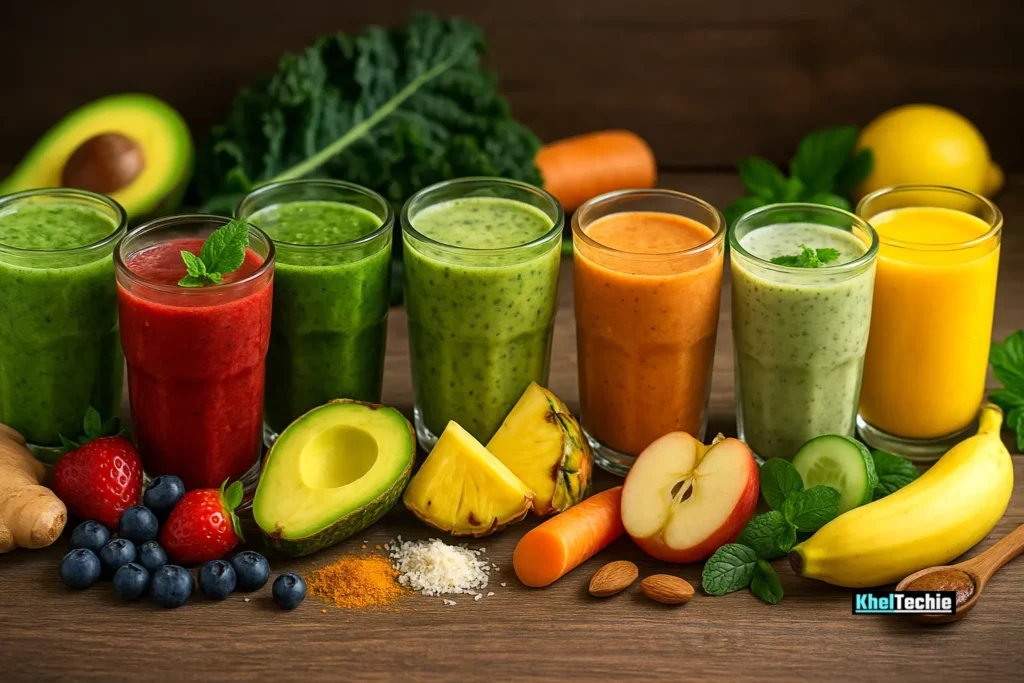 Gut-Healing Smoothies & Ingredients