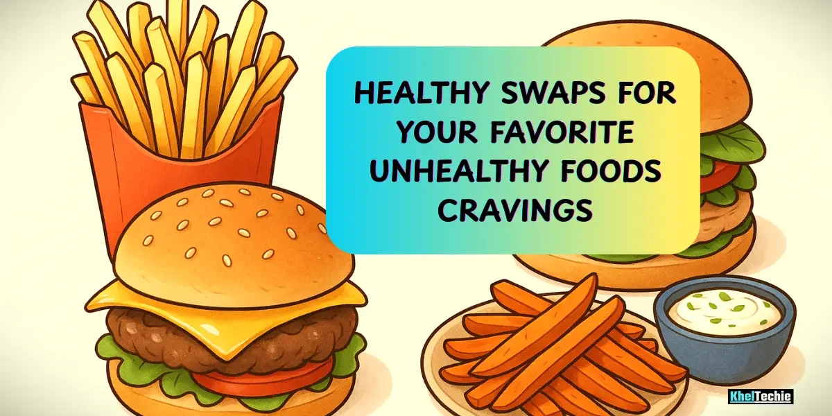 Healthy Swaps For Your Favorite Unhealthy Foods: Cravings