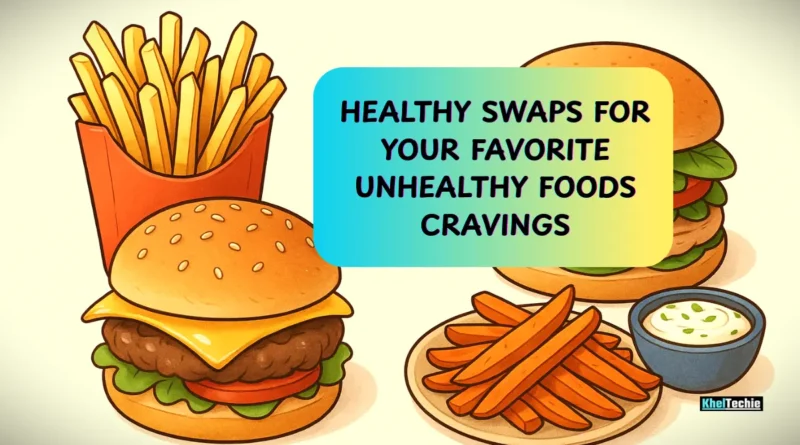 Healthy Swaps For Your Favorite Unhealthy Foods: Cravings