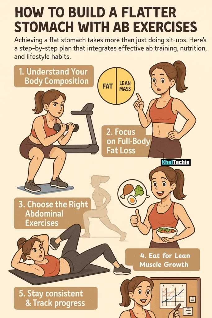 How to Build a Flatter Stomach with Ab Exercises