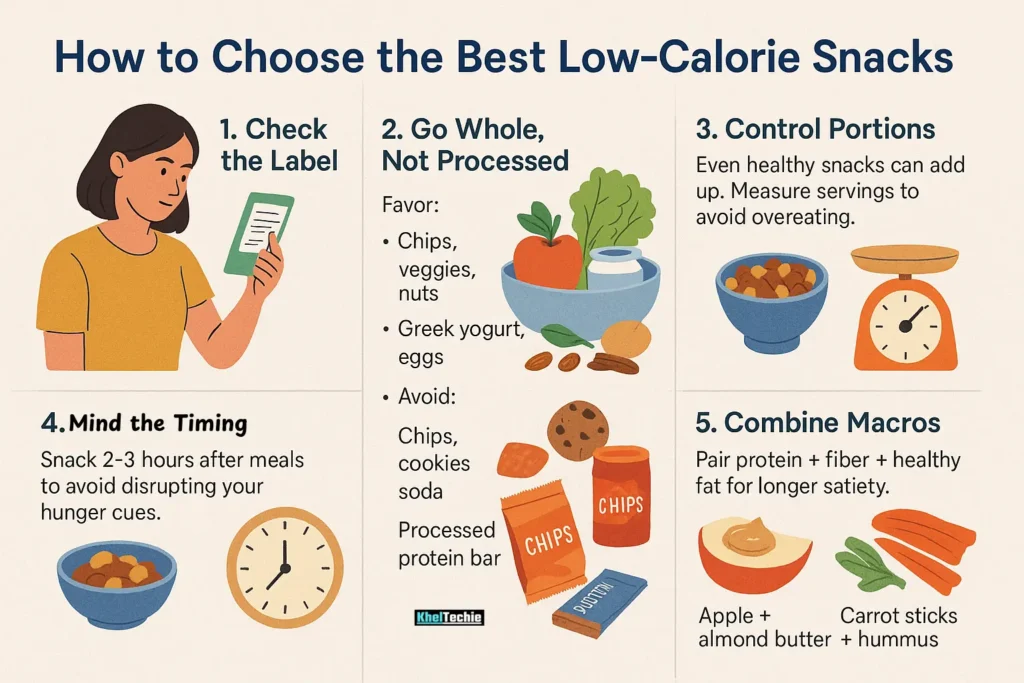 How to Choose the Best Low-Calorie Snacks