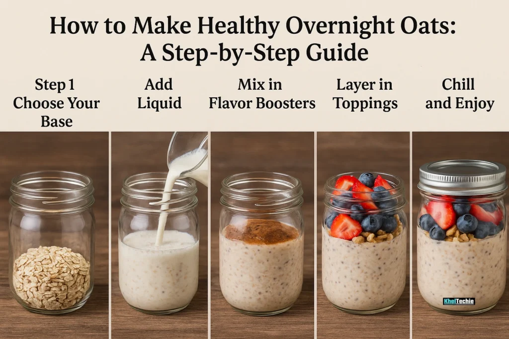 How to Make Healthy Overnight Oats: A Step-by-Step Guide