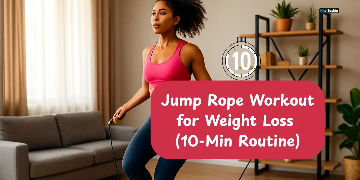Jump Rope Workout for Weight Loss (10-Min Routine)