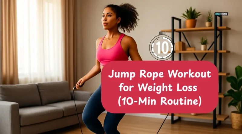 Jump Rope Workout for Weight Loss (10-Min Routine)