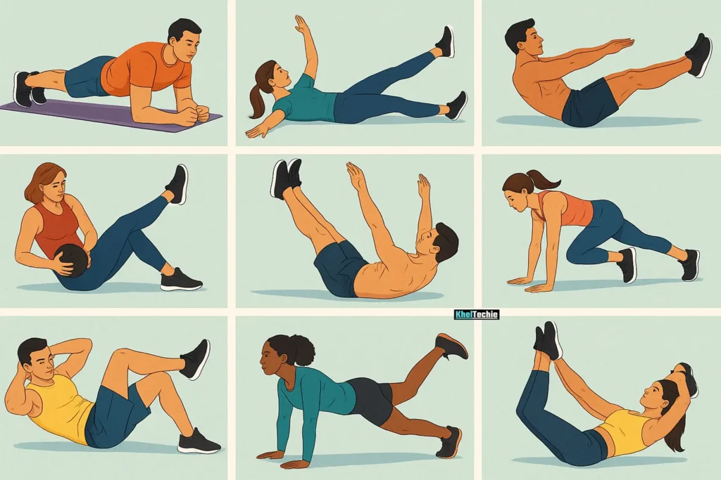 Some the best Ab Exercises for a Flat Stomach