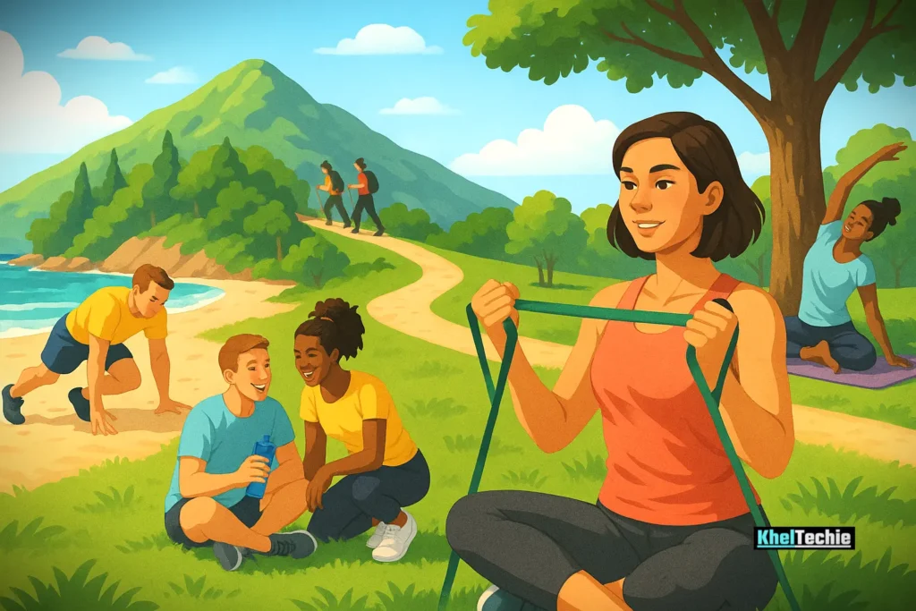 What Are Fun Outdoor Workouts for Summer