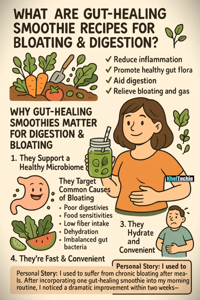 What Are Gut-Healing Smoothie Recipes For Bloating & Digestion