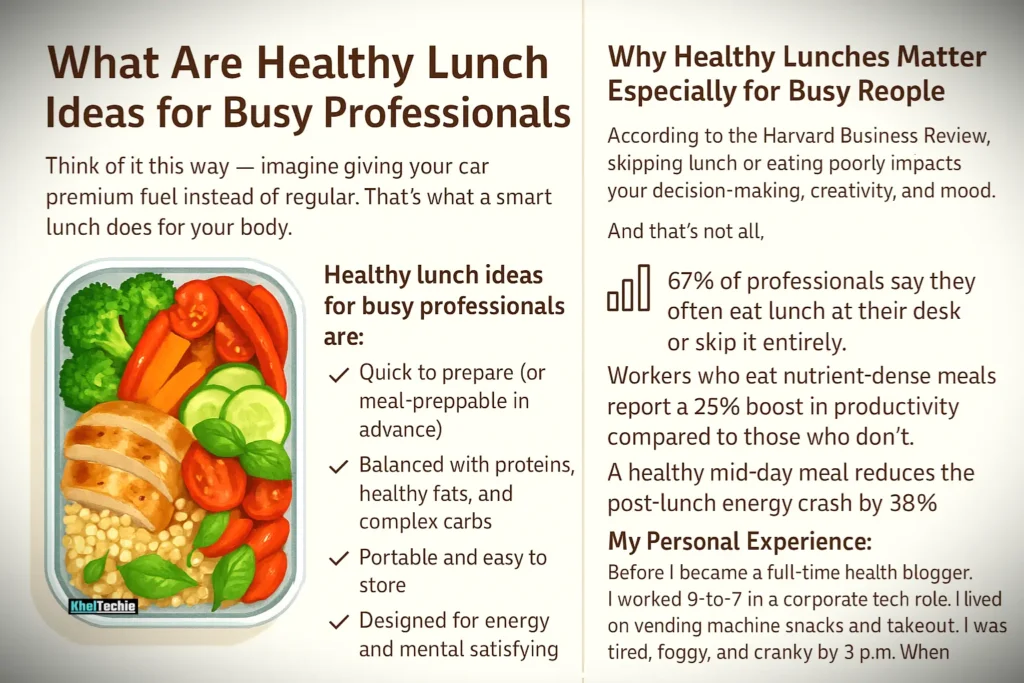 What Are Healthy Lunch Ideas for Busy Professionals