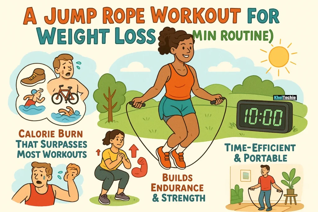 What is a Jump Rope Workout for Weight Loss (10-Min Routine)