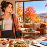 Fall reset for busy people with simple healthy habits, movement, meals, and evening routines